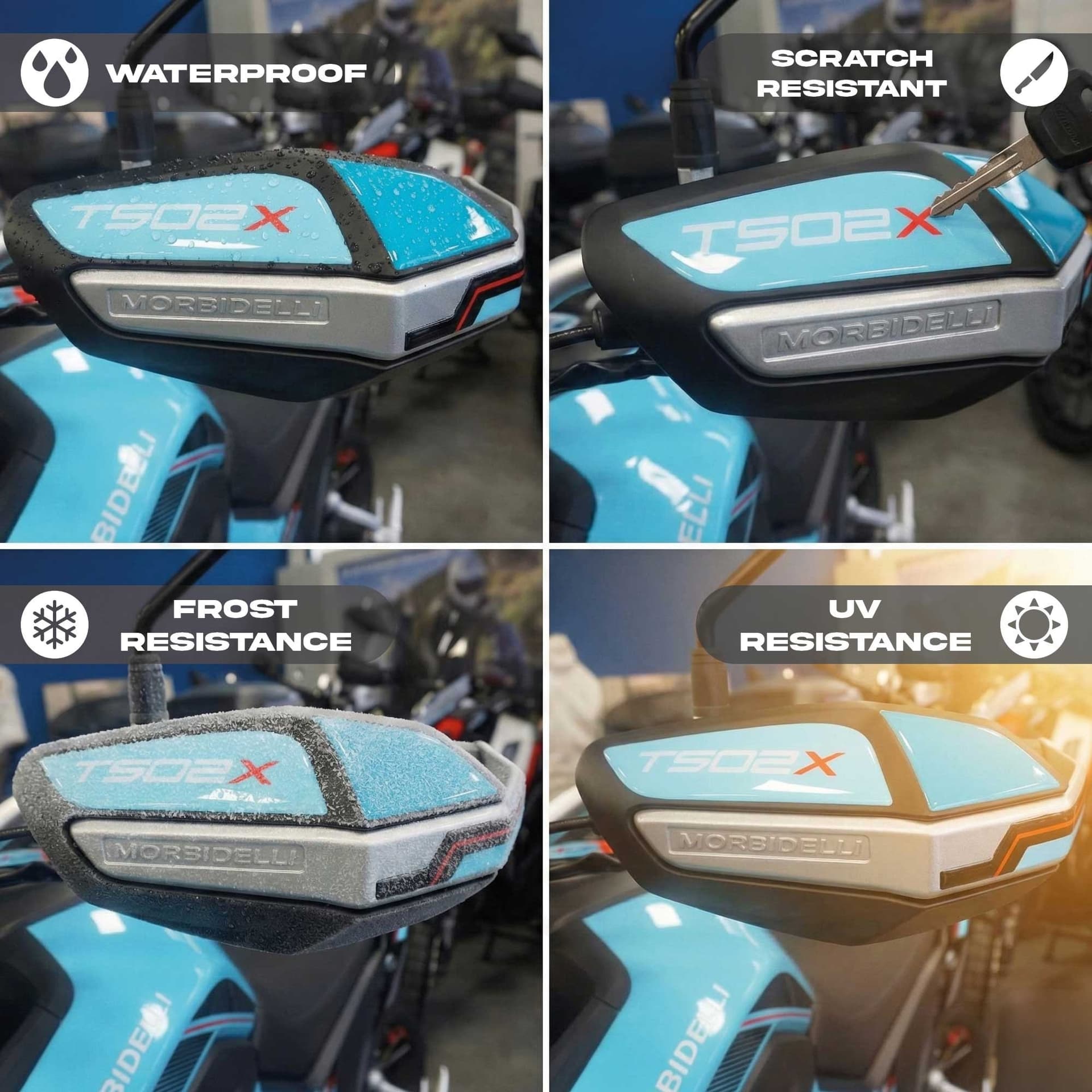 Adesivi 3D Protezioni Paramani moto compatibili con Morbidelli T502X 2026 in Decalcomanie adesivi e magneti LabelBike - Bibbiano, commercioVirtuoso.it