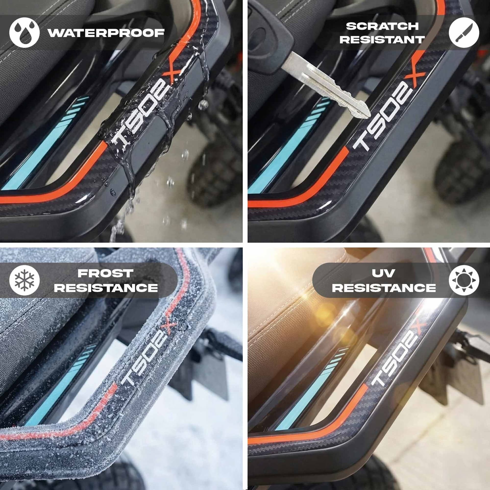 Adesivi 3D Protezioni Maniglie Passeggero compatibili con Morbidelli T502X 2026 in Decalcomanie adesivi e magneti LabelBike - Bibbiano, commercioVirtuoso.it