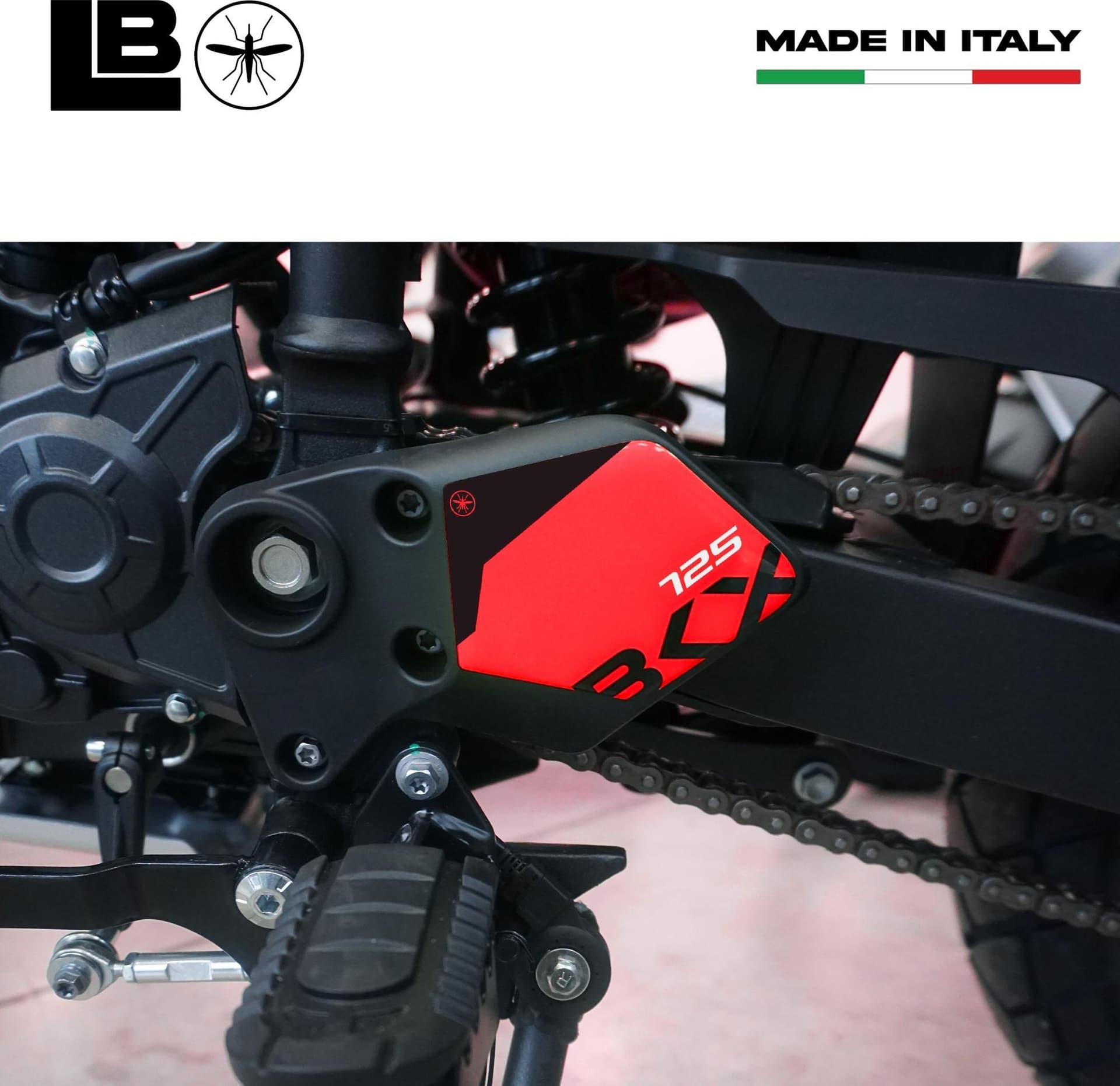 Adesivi Gel 3D Protezioni Battitacco moto compatibili con Benelli BKX 125 125s in Decalcomanie adesivi e magneti LabelBike - Bibbiano, commercioVirtuoso.it