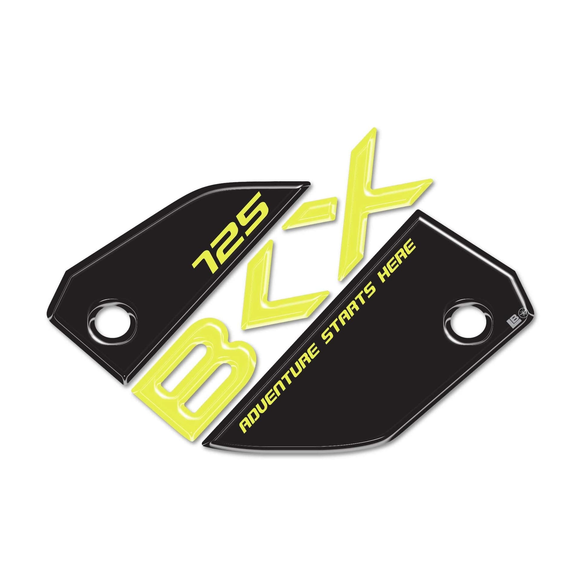 Adesivo resina gel 3D Protezione Cupolino moto compatibile con Benelli BKX 125 in Decalcomanie adesivi e magneti LabelBike - Bibbiano, commercioVirtuoso.it