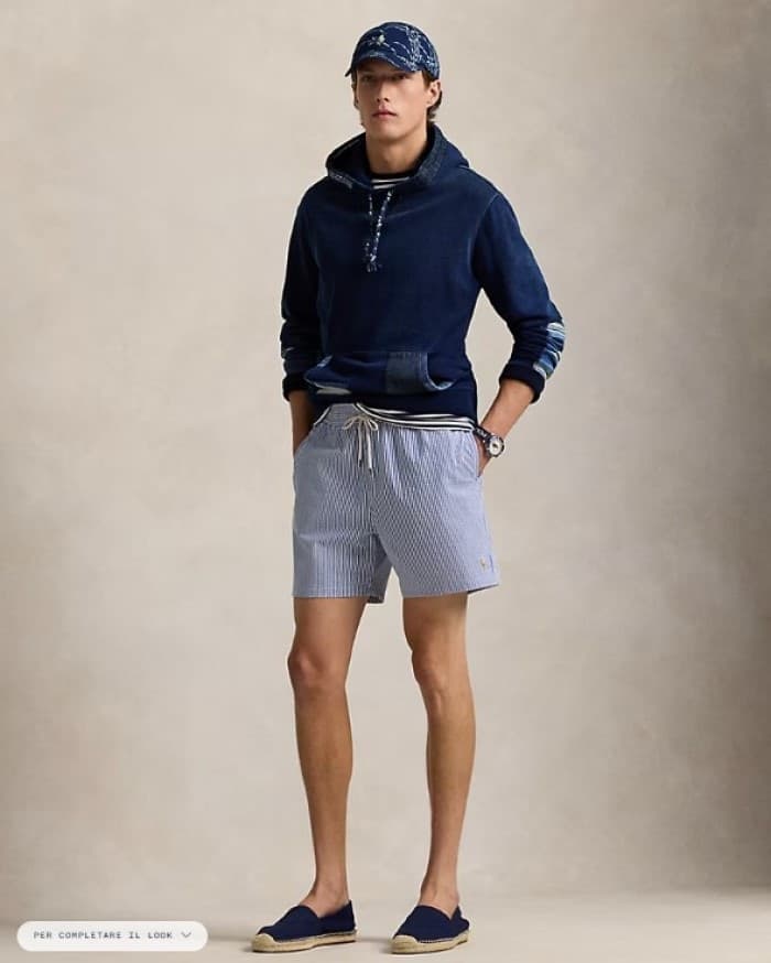 Boxer da mare - Ralph Lauren Traveler rigato – Lusso e Comfort in Pantaloncini e calzoncini Anastasi - Marsala, commercioVirtuoso.it