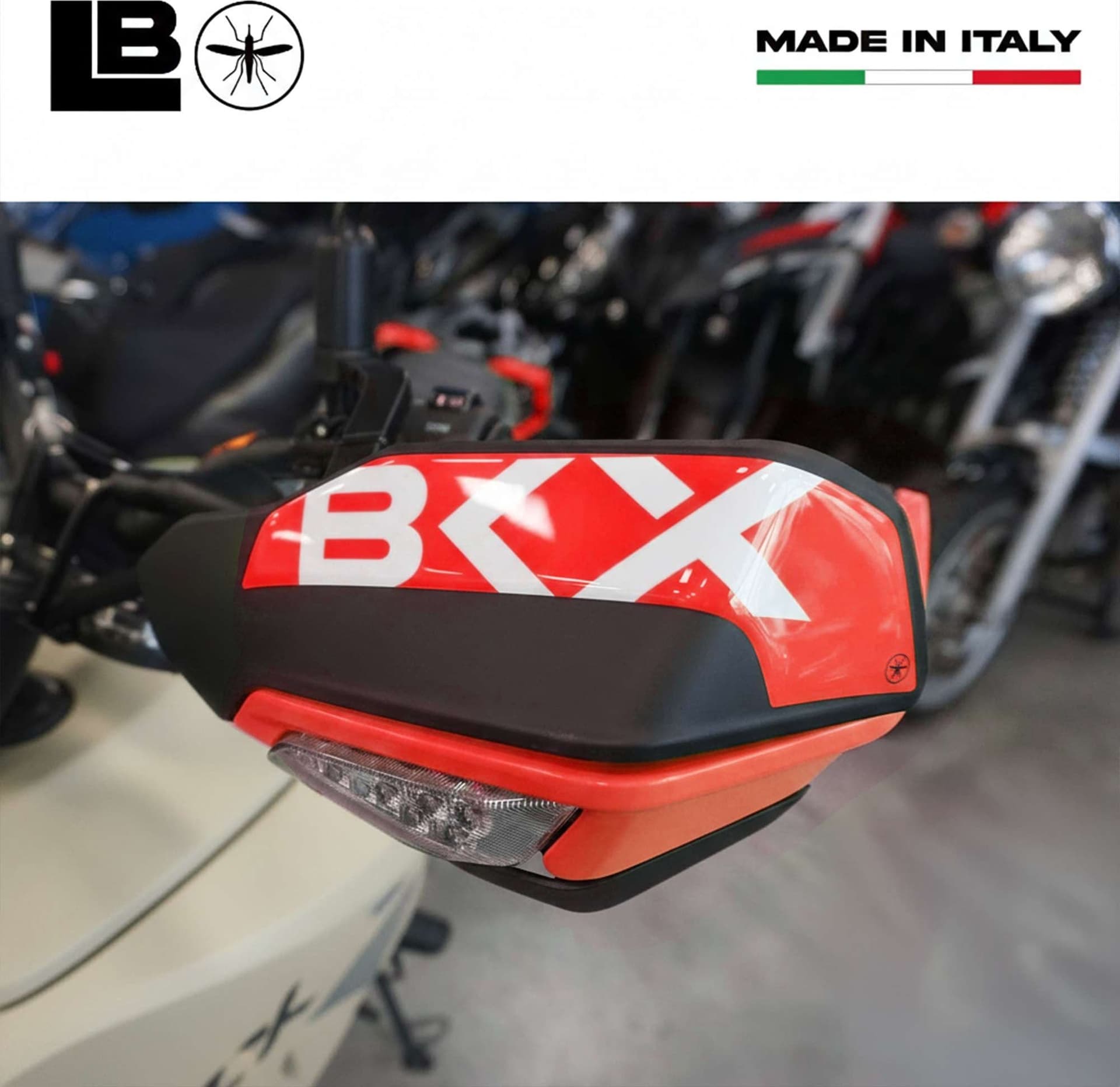 Adesivi resina Gel 3D Protezioni Paramani moto compatibili con Benelli BKX 125 in Decalcomanie adesivi e magneti LabelBike - Bibbiano, commercioVirtuoso.it