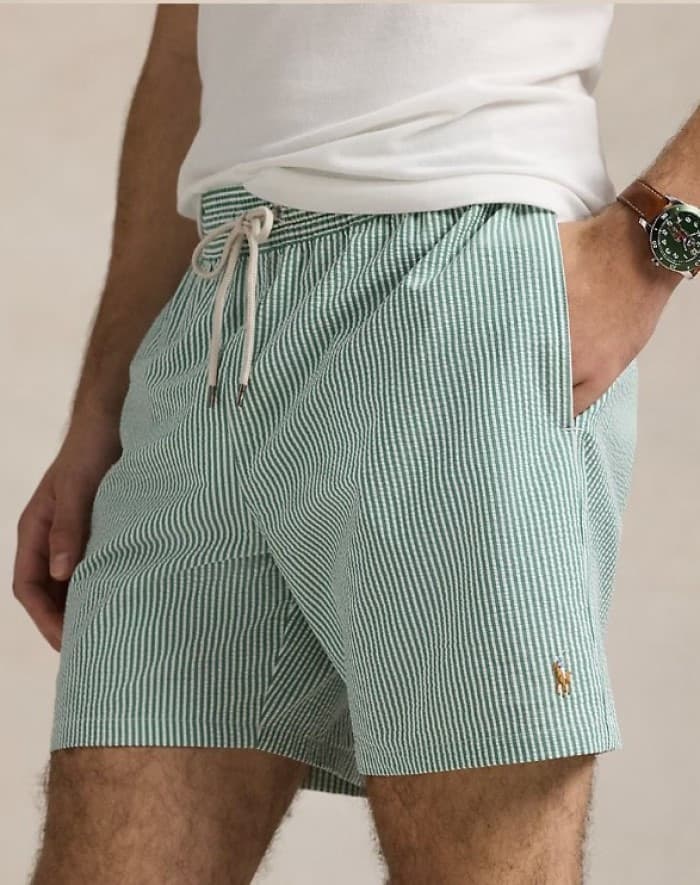 Boxer da mare - Ralph Lauren Traveler rigato – Lusso e Comfort in Pantaloncini e calzoncini Anastasi - Marsala, commercioVirtuoso.it