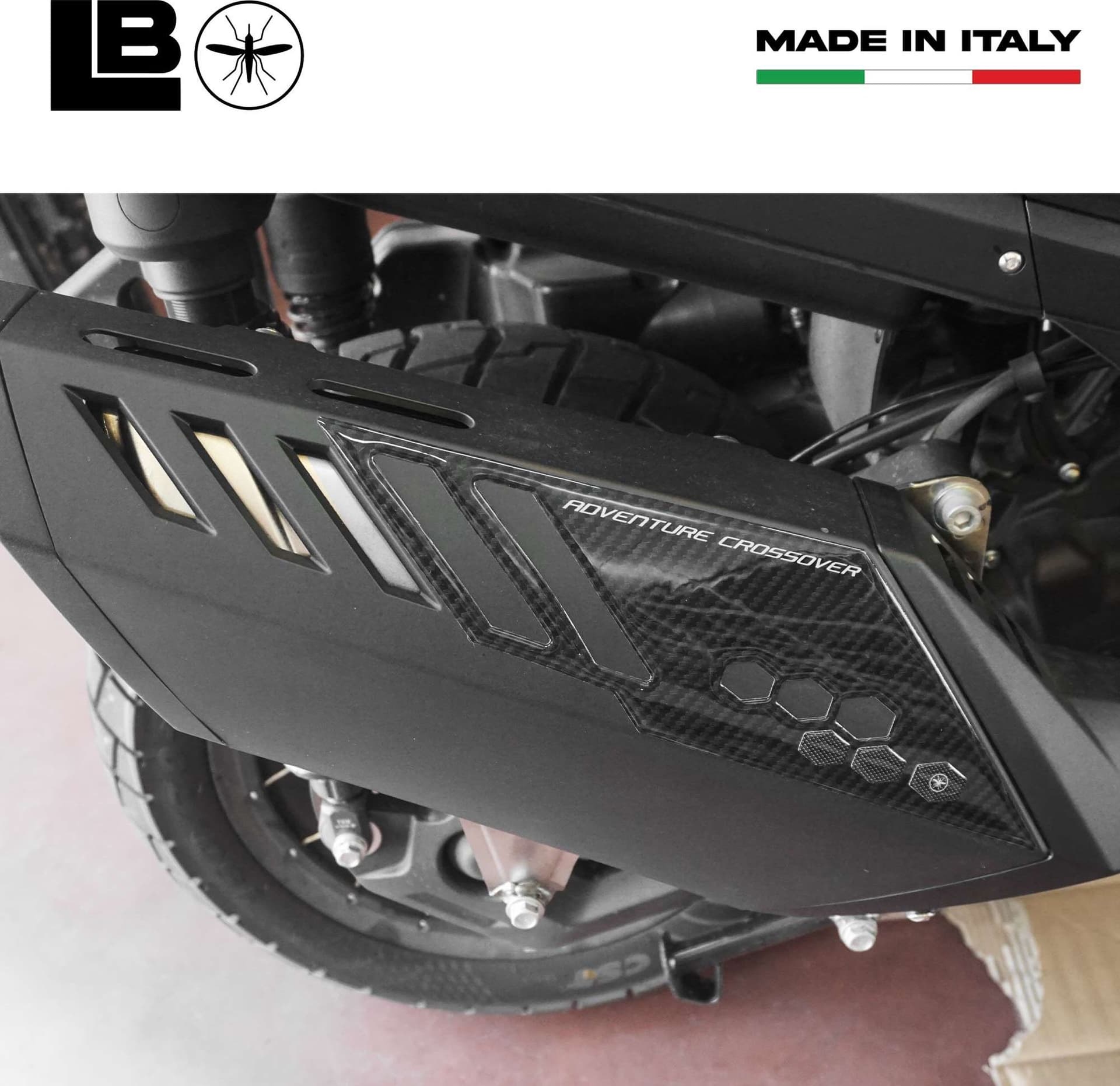Adesivo Gel 3D Protezione Marmitta Scooter compatibile con Zontes 368G 2025 in Decalcomanie adesivi e magneti LabelBike - Bibbiano, commercioVirtuoso.it
