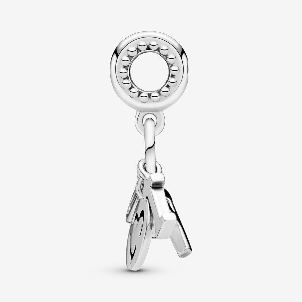 Pandora  Charm pendente lettere I Love You