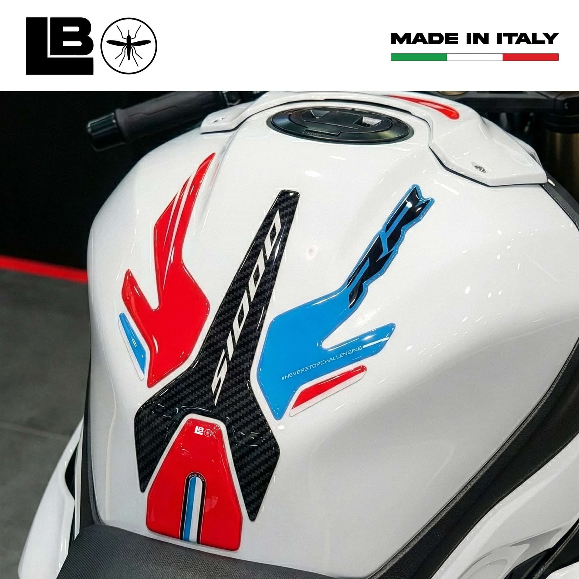 Kit Serbatoio Adesivi 3D Protezione moto compatibile con Bmw S1000RR 2009-2026 in Paraserbatoio LabelBike - Bibbiano, commercioVirtuoso.it