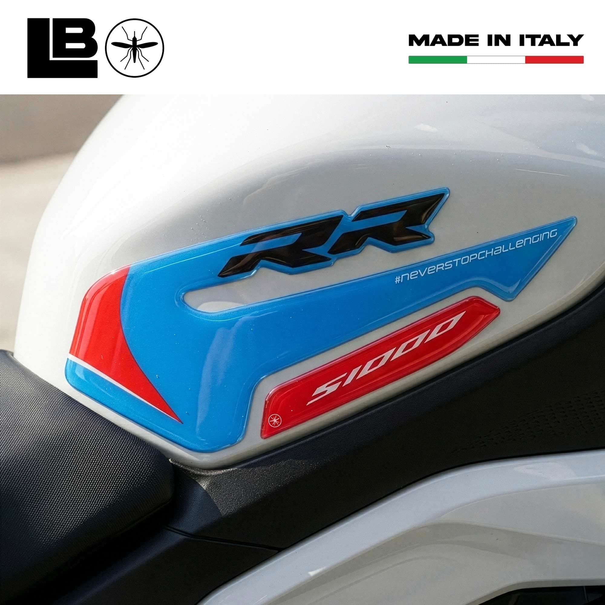 Kit Serbatoio Adesivi 3D Protezione moto compatibile con Bmw S1000RR 2009-2026 in Paraserbatoio LabelBike - Bibbiano, commercioVirtuoso.it