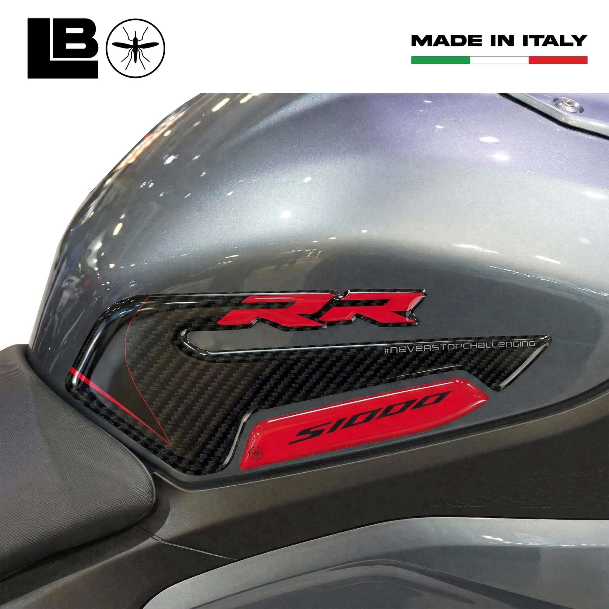 Kit Serbatoio Adesivi 3D Protezione moto compatibile con Bmw S1000RR 2009-2026 in Paraserbatoio LabelBike - Bibbiano, commercioVirtuoso.it
