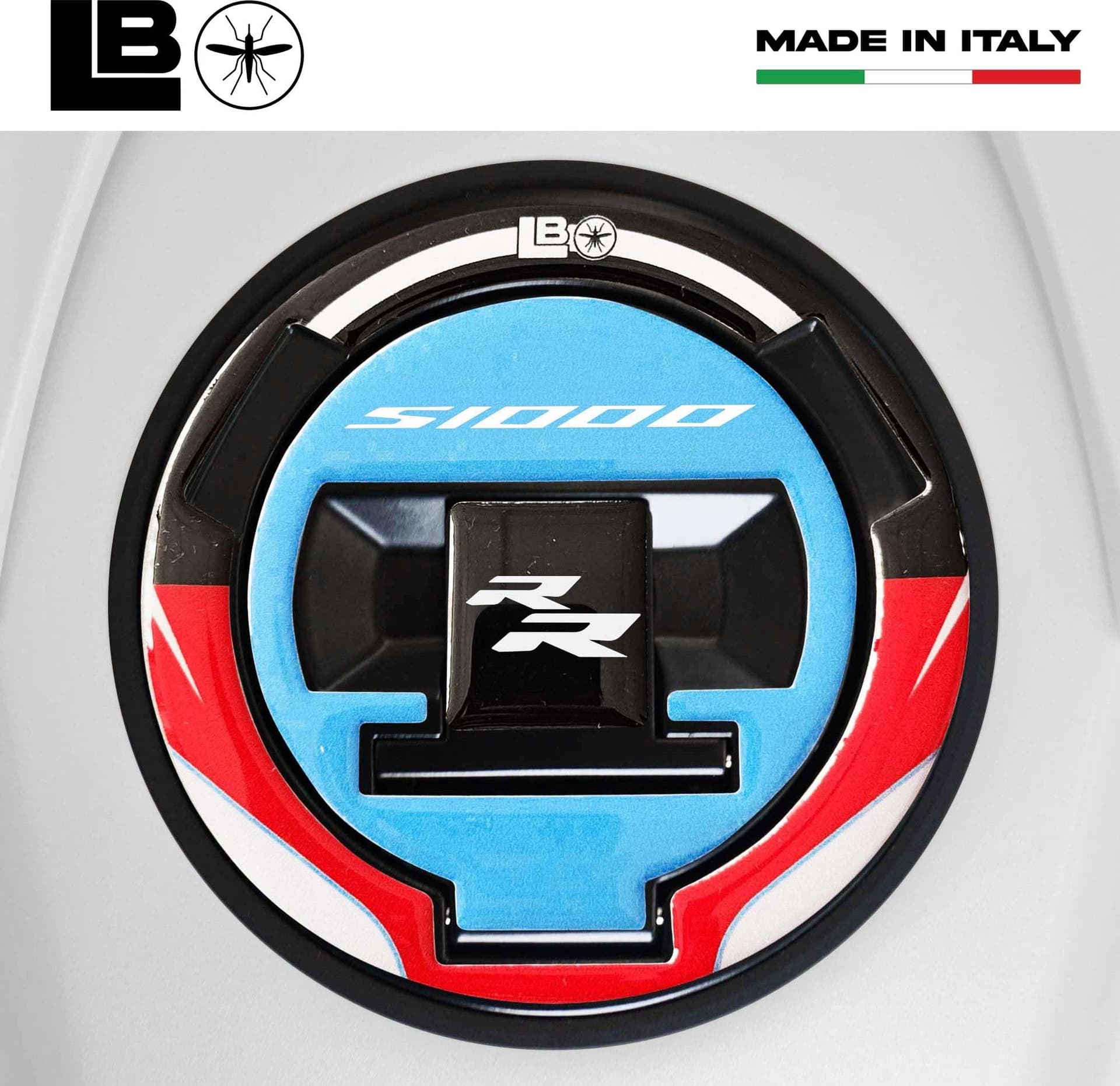 Kit Adesivi 3D Protezione Serbatoio moto compatibile con Bmw S1000RR 2009-2026 in prodotto LabelBike - Bibbiano, commercioVirtuoso.it