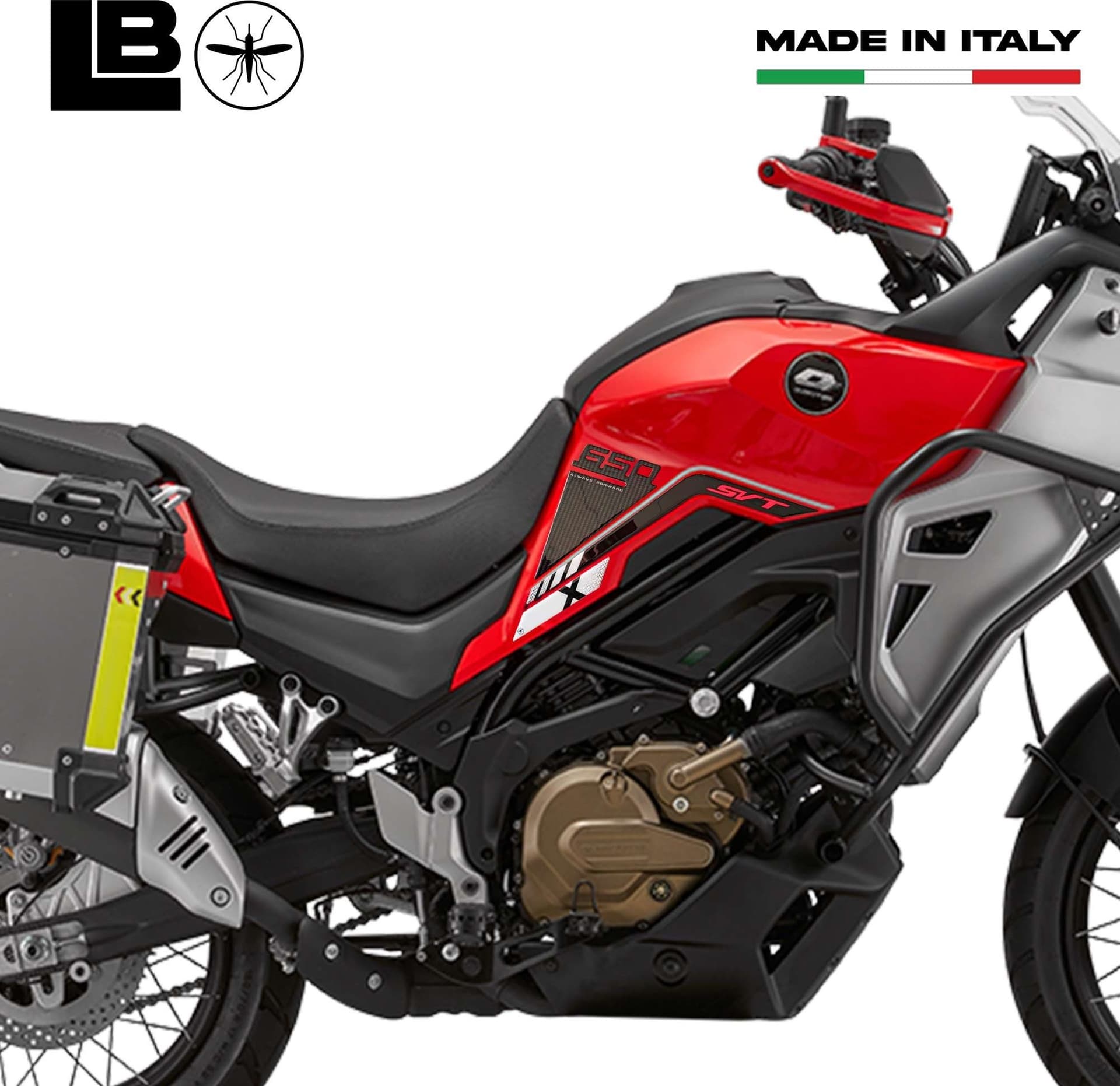 Protezioni Laterali Adesivi 3D serbatoio compatibili con QJ Motor SVT650X 2026 in Decalcomanie adesivi e magneti LabelBike - Bibbiano, commercioVirtuoso.it
