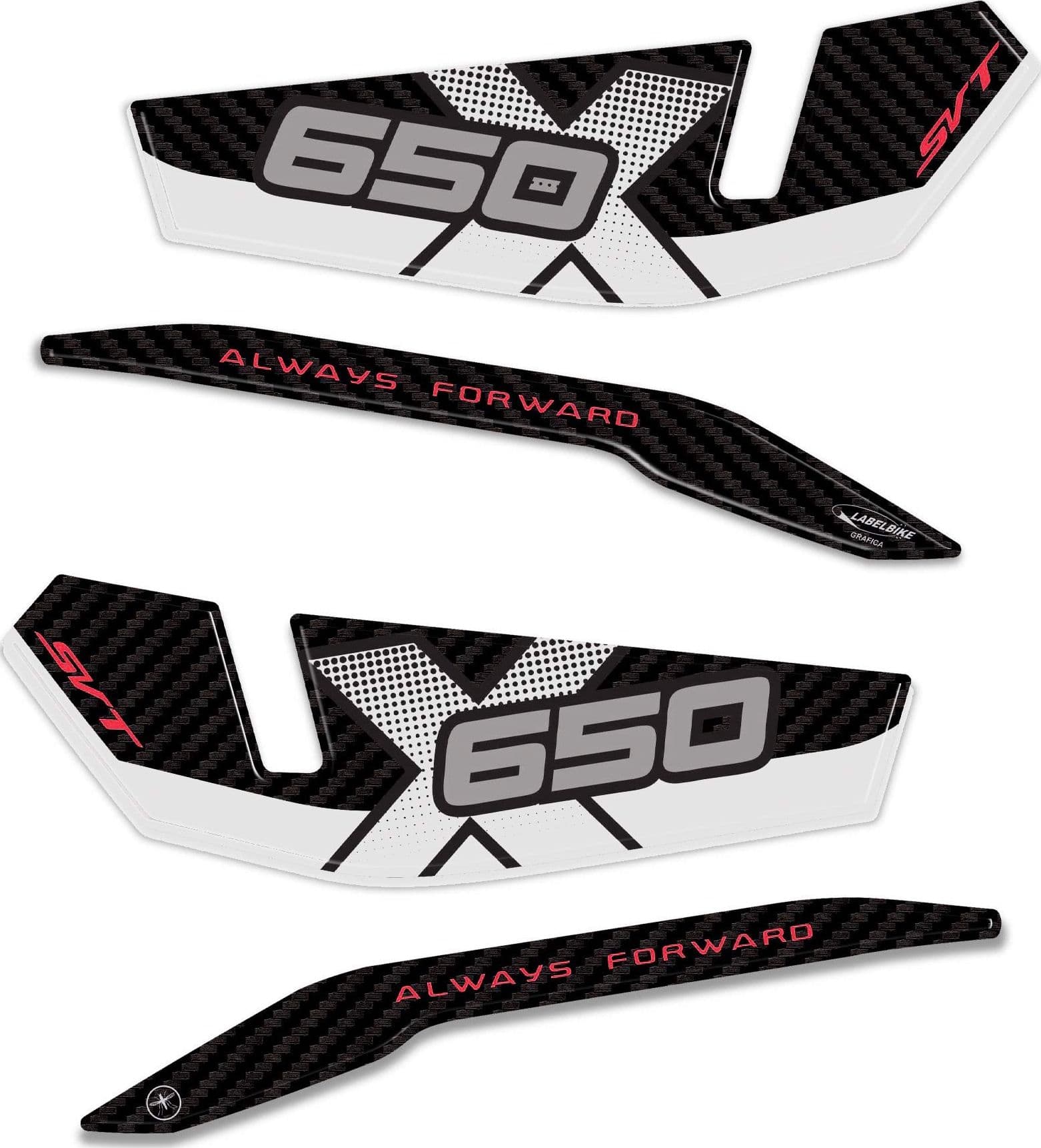 Protezioni Paramani moto Adesivi Gel 3D compatibile con QJ Motor SVT650X 2026 in Decalcomanie adesivi e magneti LabelBike - Bibbiano, commercioVirtuoso.it