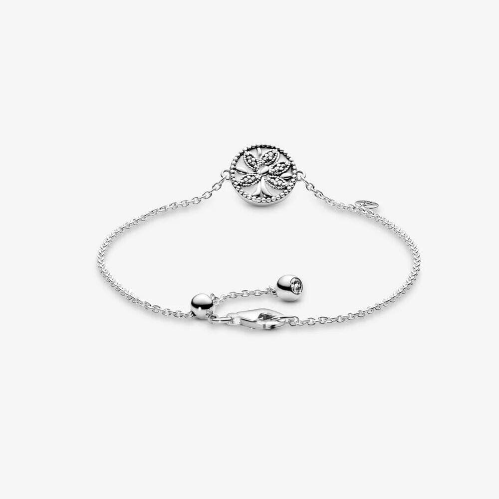 Pandora Bracciale Albero della Famiglia scintillante con chiusura regolabile in Bracciali Alba Gioielli - Casoria, commercioVirtuoso.it