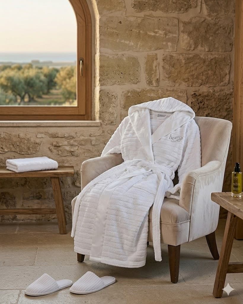 Accappatoio - Be Blumarine Natalia Spa Elegance Soft Feel in Accappatoi Anastasi - Marsala, commercioVirtuoso.it