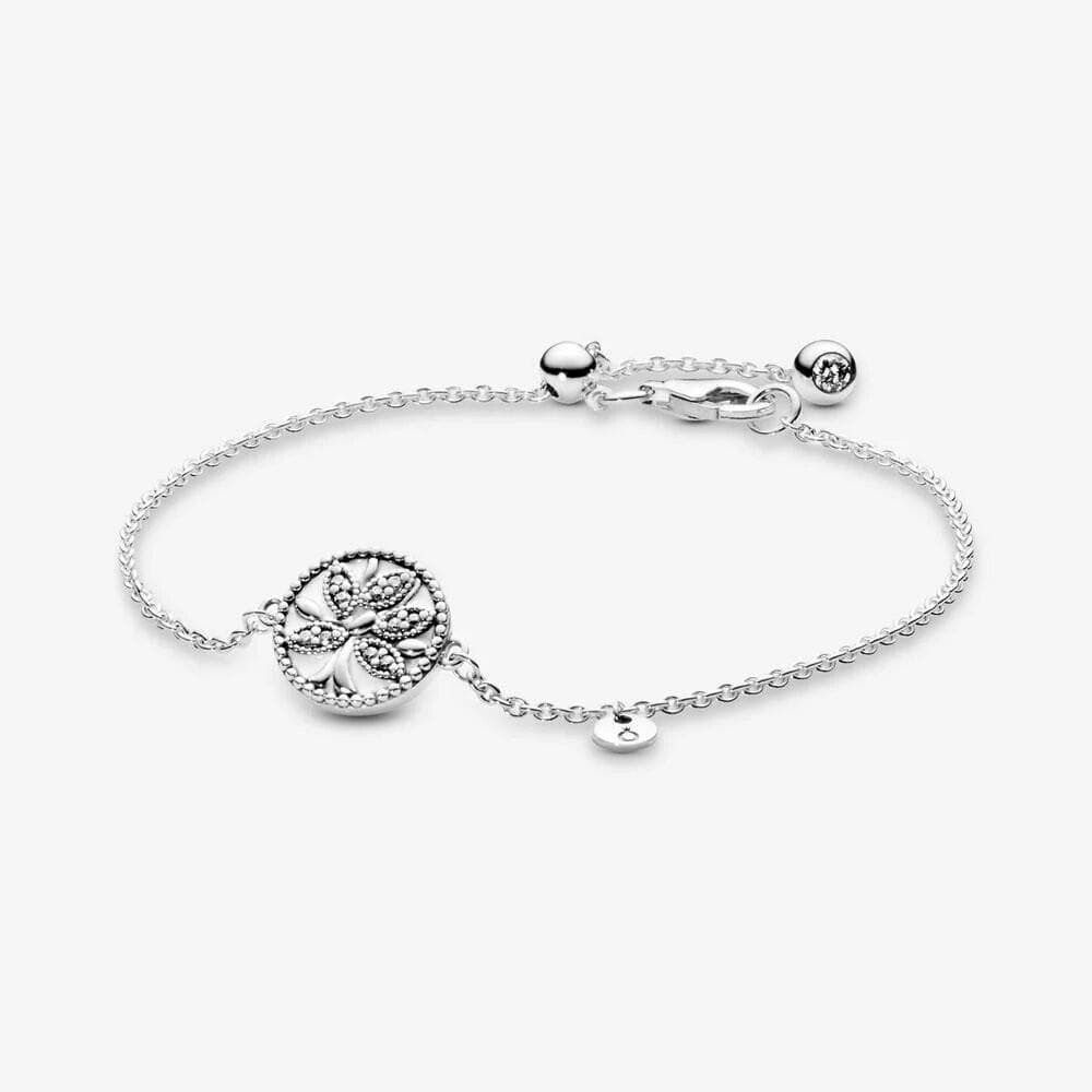 Pandora Bracciale Albero della Famiglia scintillante con chiusura regolabile in Bracciali Alba Gioielli - Casoria, commercioVirtuoso.it