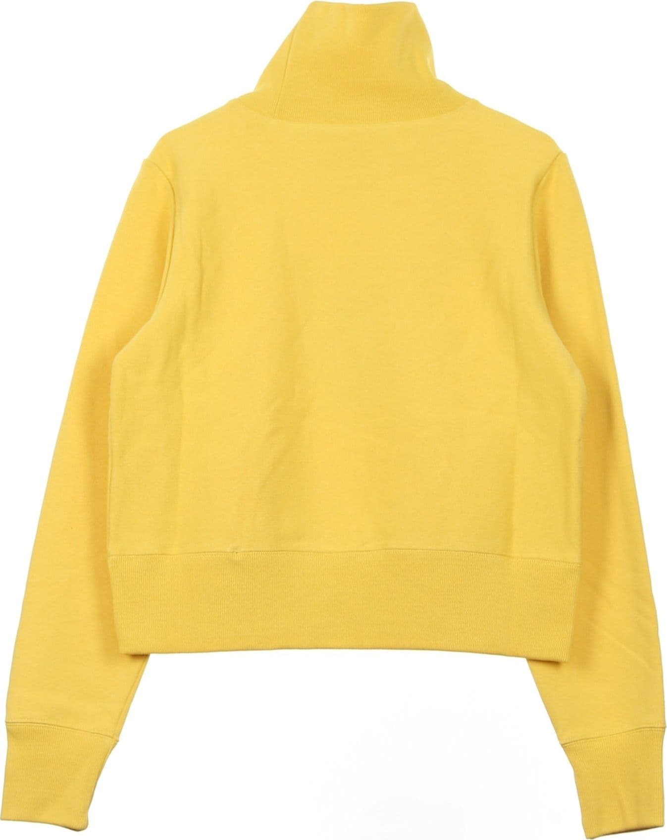 CHAMPION Felpa Collo Alto Corta Donna Turtle Neck L/s Sweatshirt Yellow da donna in Felpe senza cappuccio Drestige - Casamassima, commercioVirtuoso.it