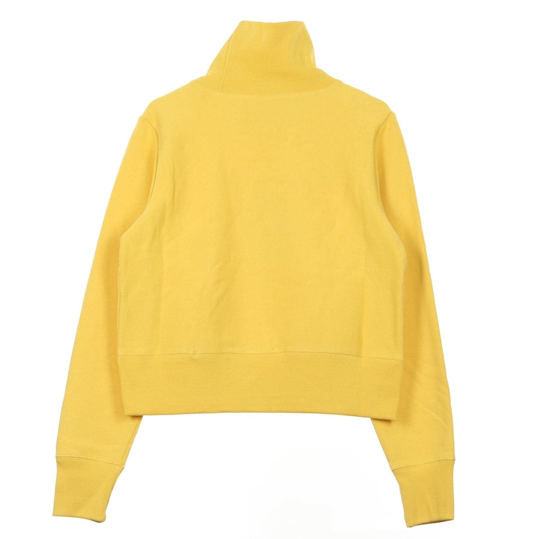 CHAMPION Felpa Collo Alto Corta Donna Turtle Neck L/s Sweatshirt Yellow da donna in Felpe senza cappuccio Drestige - Casamassima, commercioVirtuoso.it