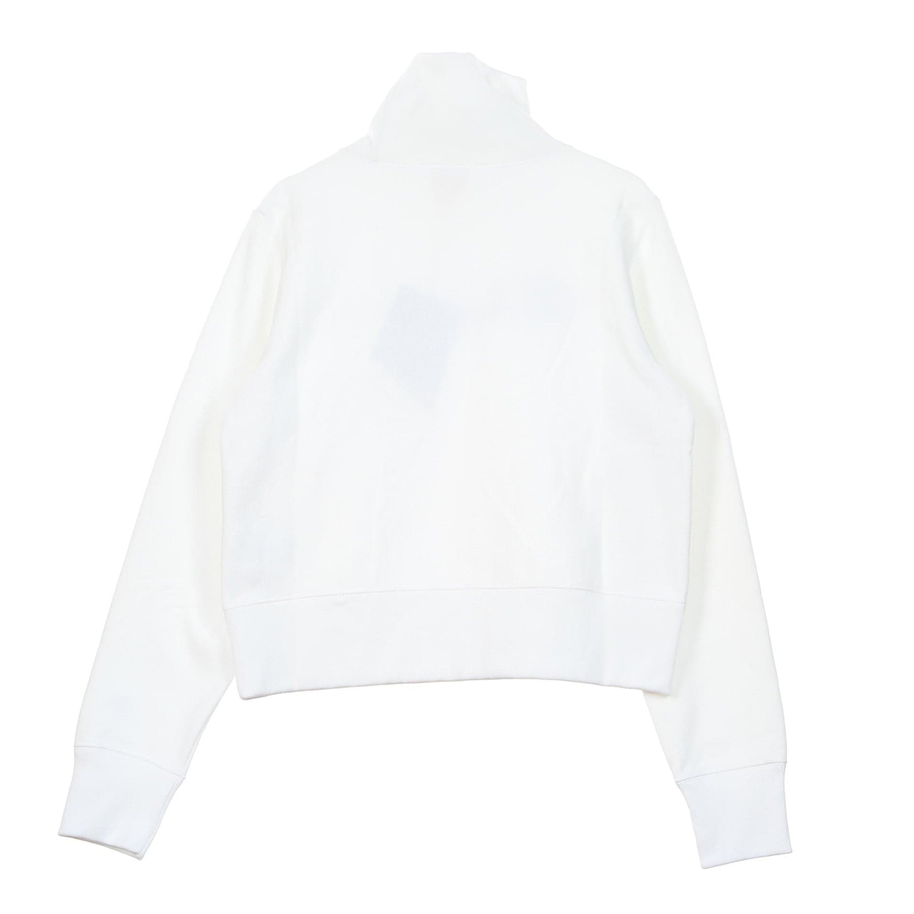 CHAMPION Felpa Collo Alto Corta Donna Turtle Neck L/s Sweatshirt White da donna in Felpe senza cappuccio Drestige - Casamassima, commercioVirtuoso.it