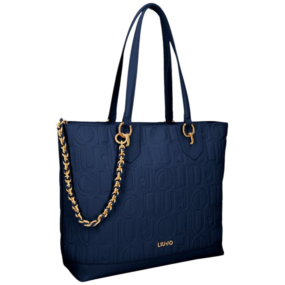 Liu Jo borsa tote blu linea Adonide AA5197E0538 Borse Liu Jo