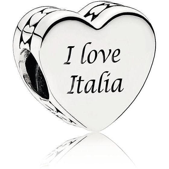 Pandora charm I love Italia