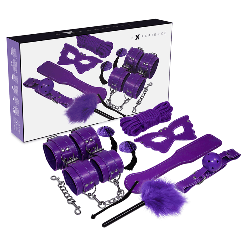 EXPERIENCE - KIT FETISH BDSM SERIE VIOLA in Cinghie per valigie Desideria Shop - Latina, commercioVirtuoso.it