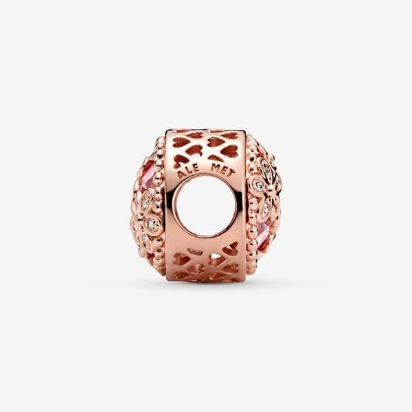 Pandora Charm Margherita rosa scintillante in Bead Charm Alba Gioielli - Casoria, commercioVirtuoso.it