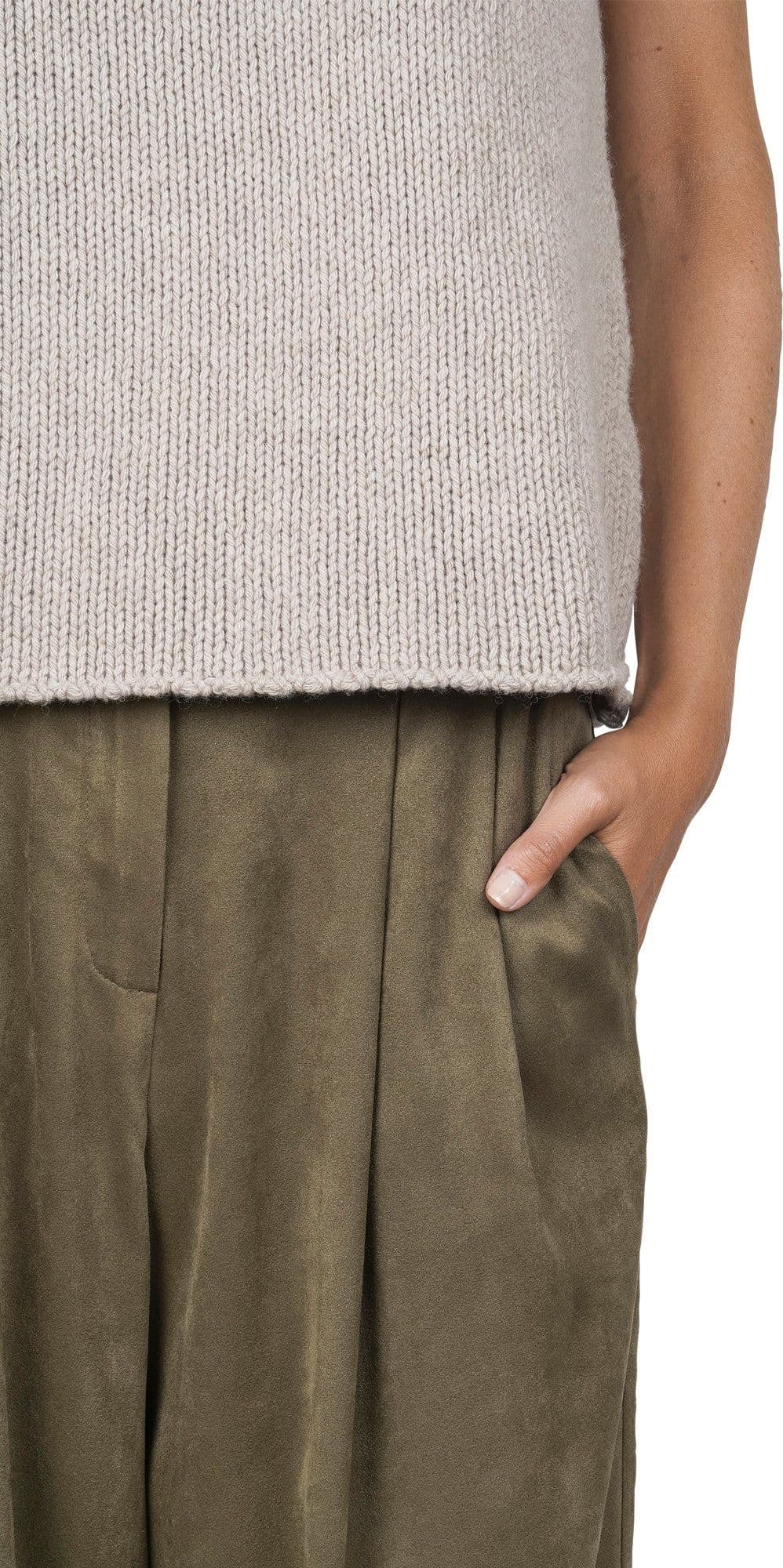 Alysi - Pantalone - 460740 - Muschio da donna in Pantaloni Drestige - Casamassima, commercioVirtuoso.it