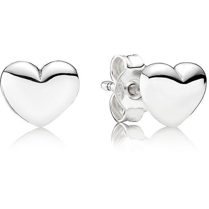Pandora Orecchini A Lobo A Forma Di Cuore in Orecchini Alba Gioielli - Casoria, commercioVirtuoso.it