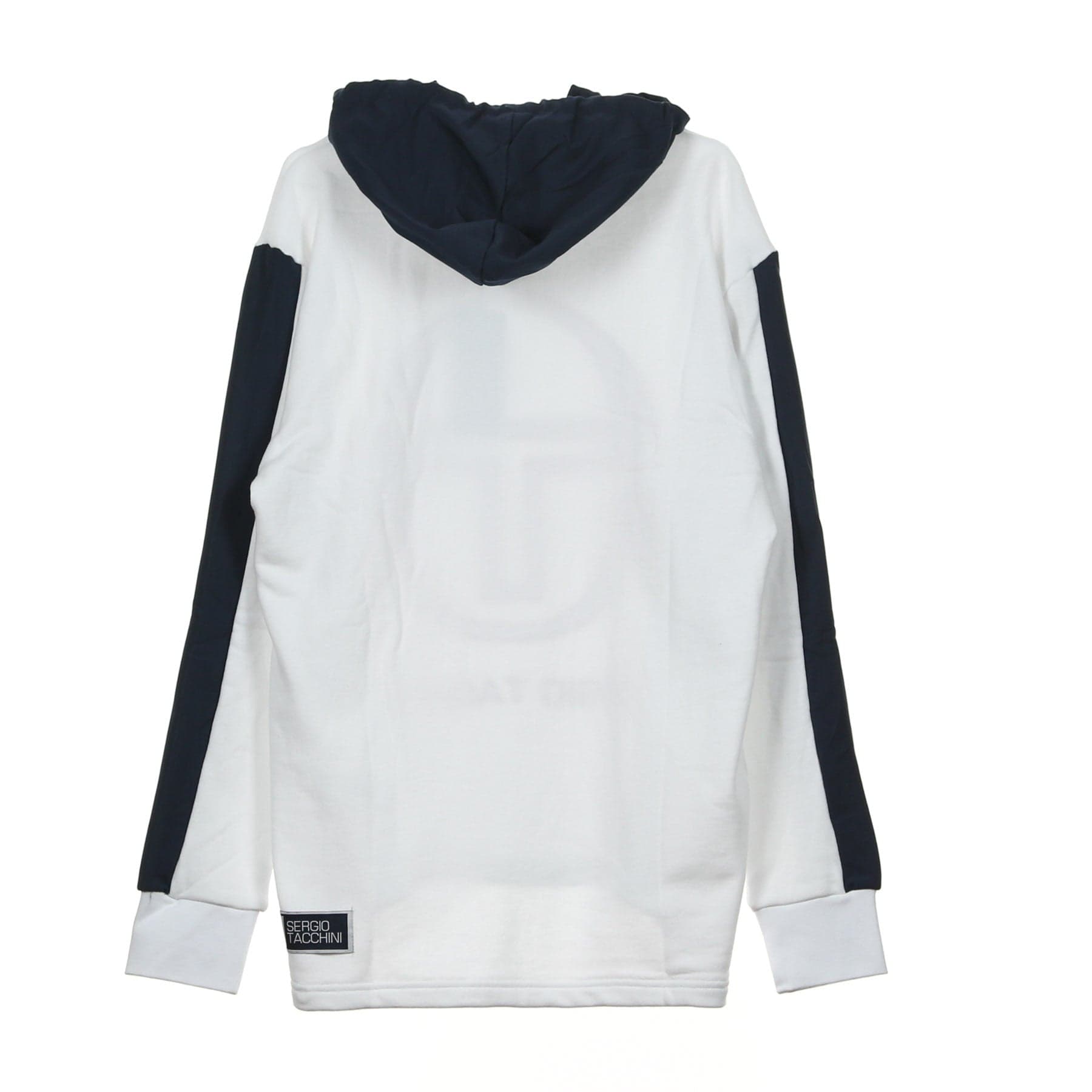 SERGIO TACCHINI Felpa Cappuccio Uomo Image White/navy da uomo in Felpe con cappuccio Drestige - Casamassima, commercioVirtuoso.it