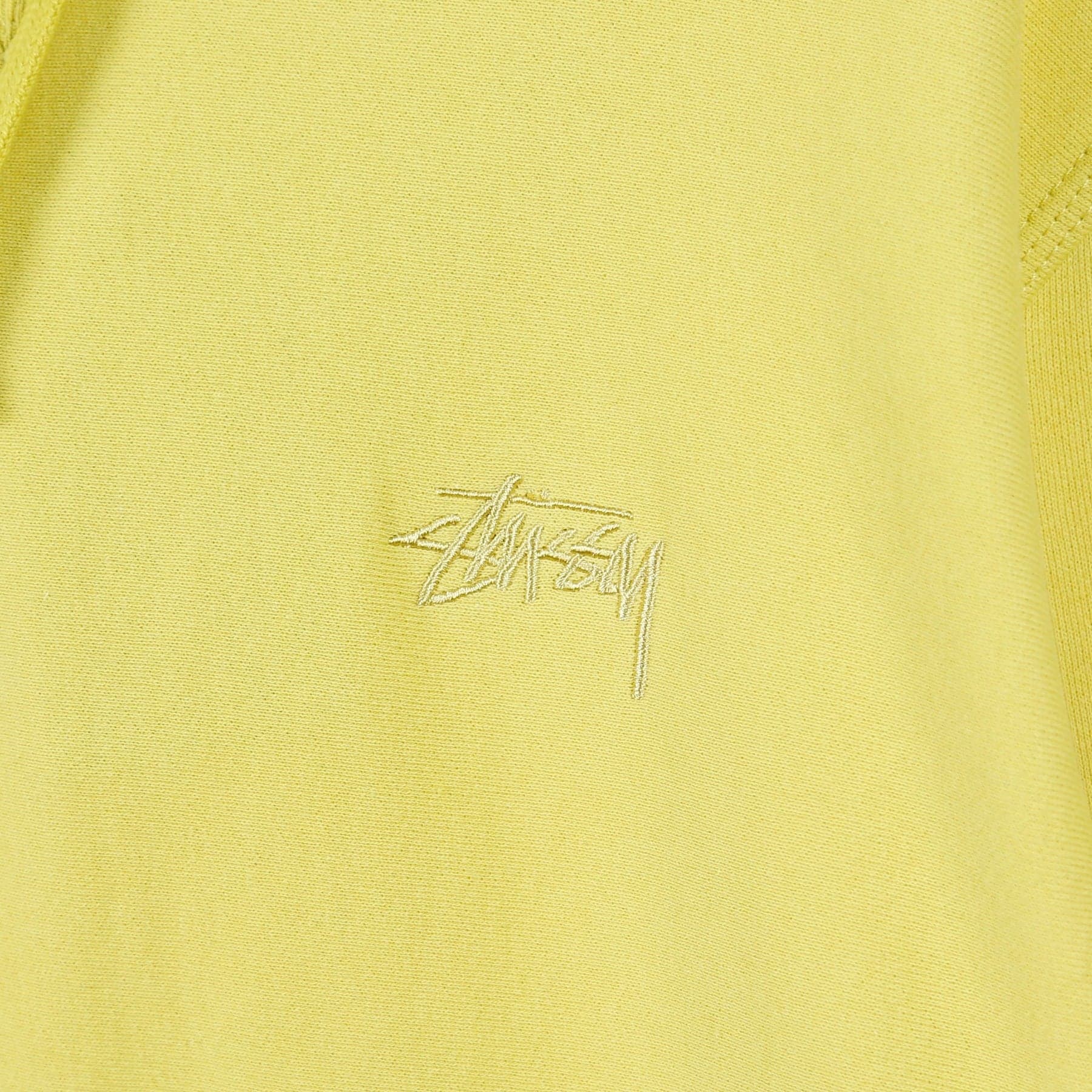 STUSSY Felpa Cappuccio Uomo Stock Terry Hoodie Lemon da uomo in Felpe con cappuccio Drestige - Casamassima, commercioVirtuoso.it