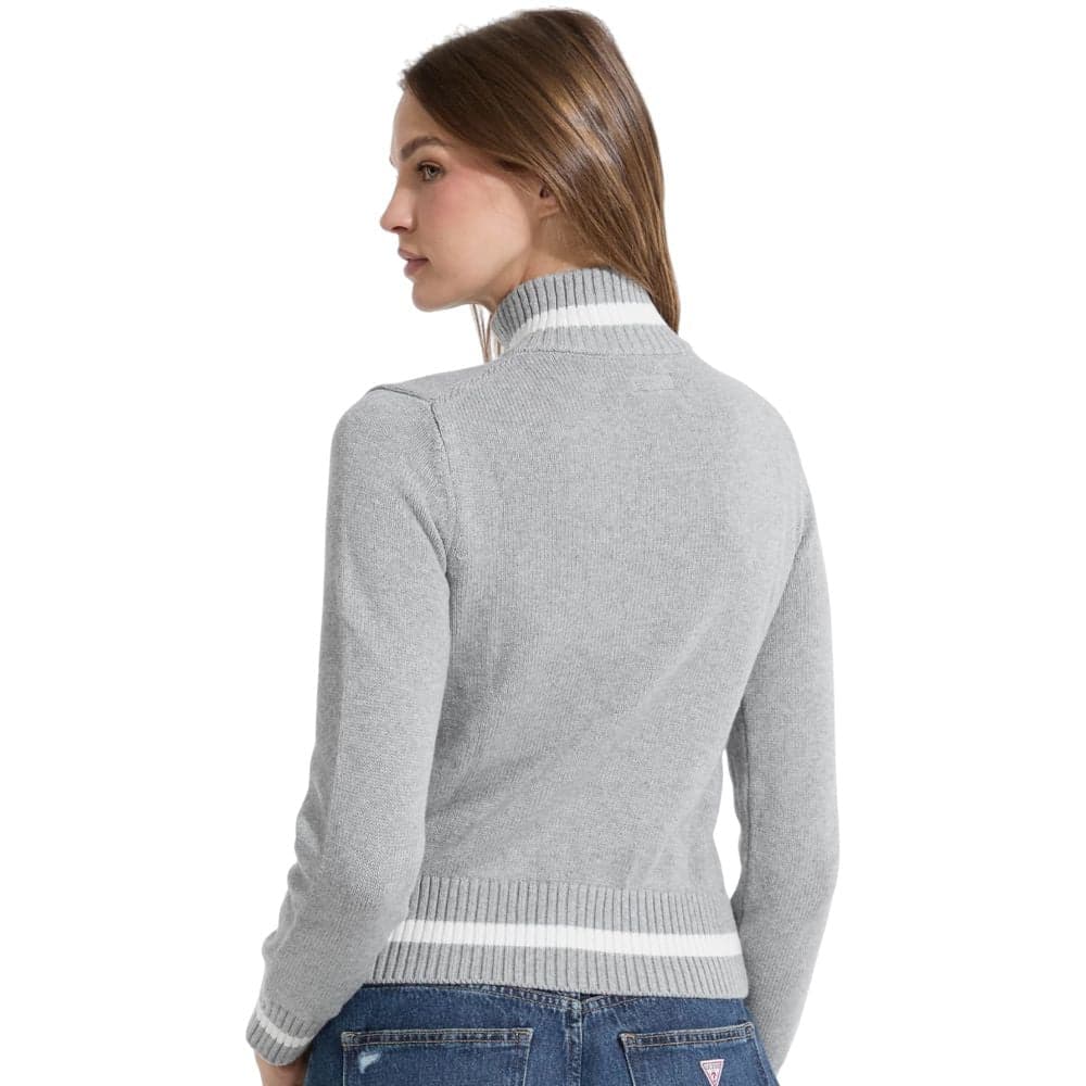 Guess maglione grigio con zip GJ W5YR31 Z3HM1 H90Z in Maglioni Prodotti di Classe - Nocera Superiore, commercioVirtuoso.it