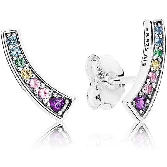 Pandora Orecchini Archi Arcobaleno in Orecchini Alba Gioielli - Casoria, commercioVirtuoso.it