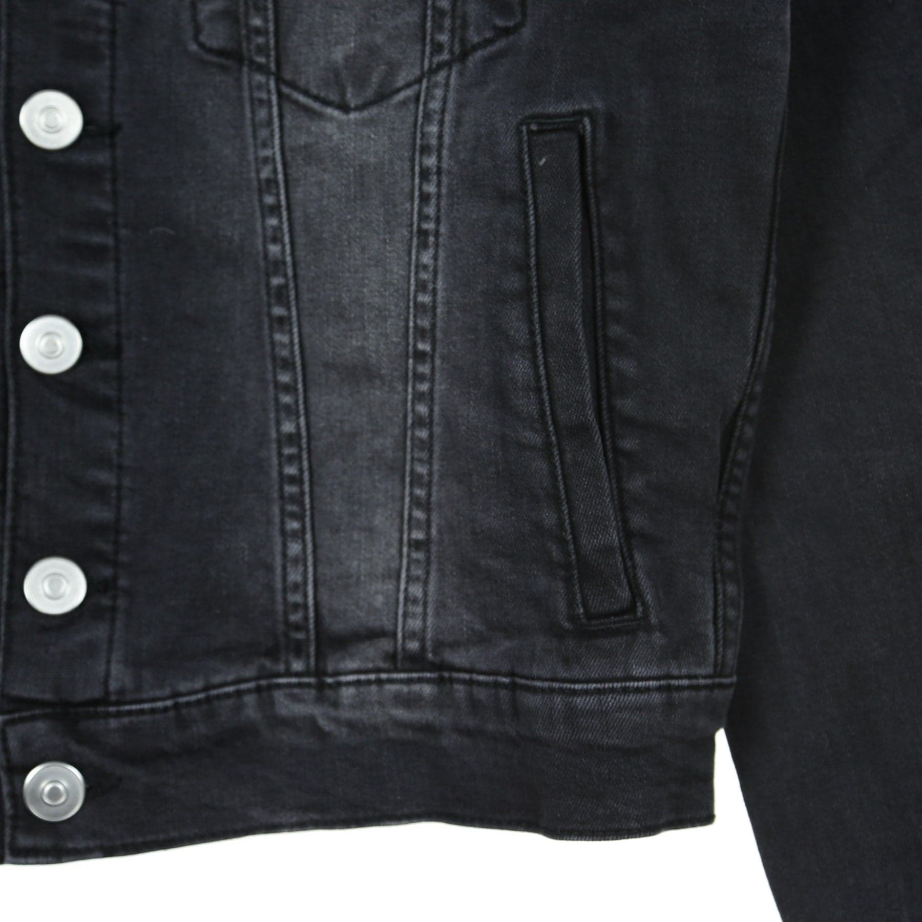KAPPA Giubbotto Jeans Uomo Banda Boetino Black/beige Lt Sand da uomo in Giacche Drestige - Casamassima, commercioVirtuoso.it