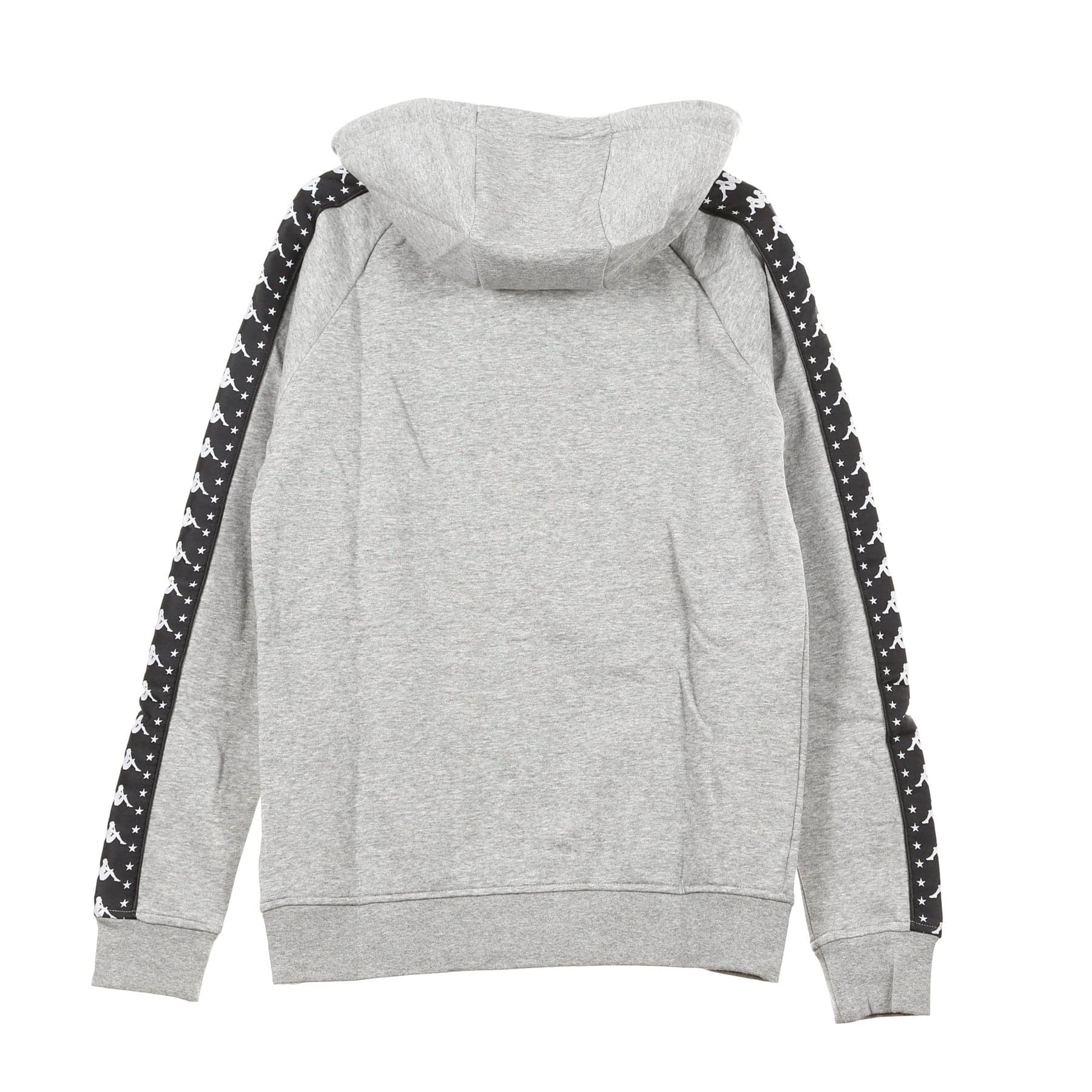 KAPPA Felpa Cappuccio Uomo Authentic Porta Grey Md Melange/black da uomo in Felpe con cappuccio Drestige - Casamassima, commercioVirtuoso.it