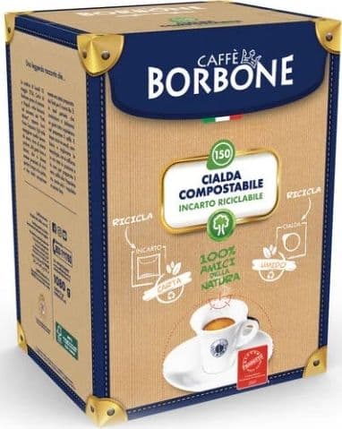 Borbone Box Cialde Miscela Nera 150pz
