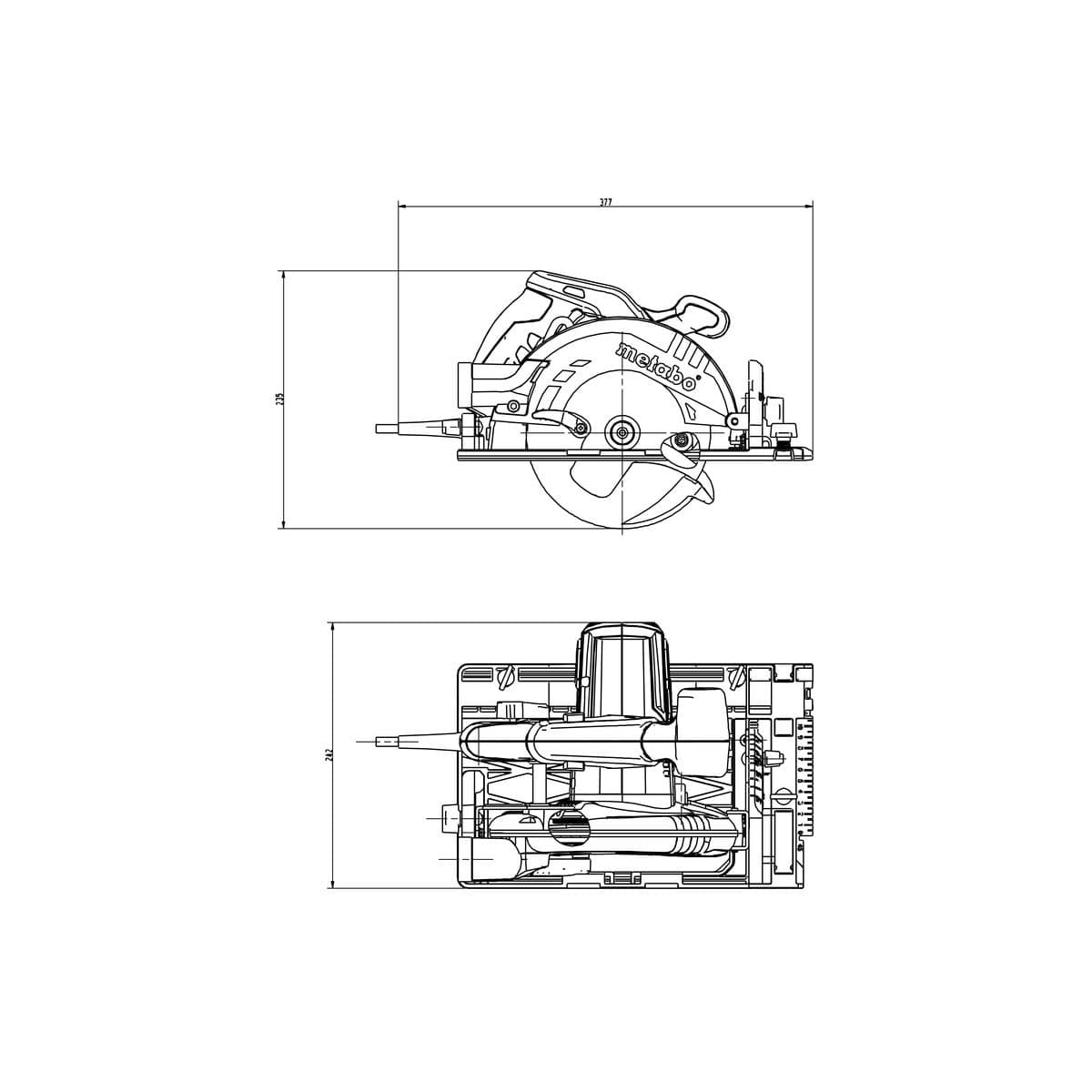 Metabo KS 55 FS sega circolare lama da 160mm in Lame per seghe circolari Aloiserw.com - Altomonte, commercioVirtuoso.it