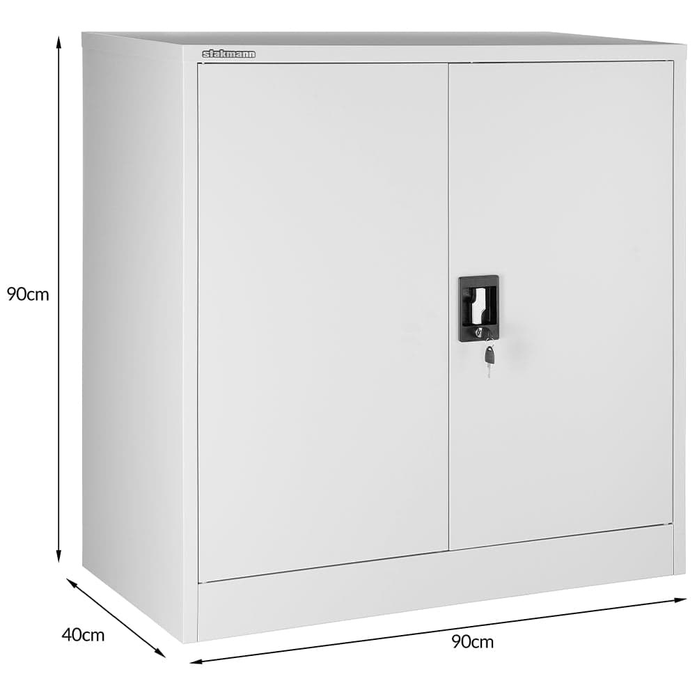 Mobile Ufficio Casa in Acciaio Laminato Porta Documenti 2 Chiavi 90x40 H90cm Grigio in  Danyx - Casoria, commercioVirtuoso.it