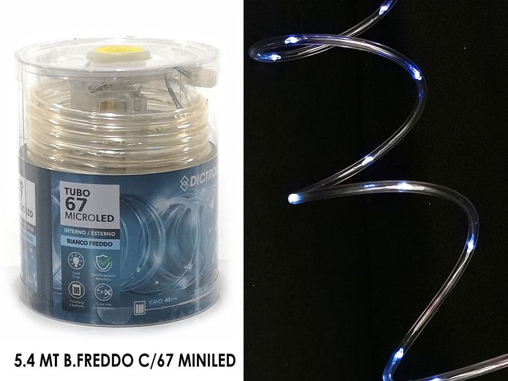 Tubo 5,4 MT Bianco Freddo Con 67 Miniled