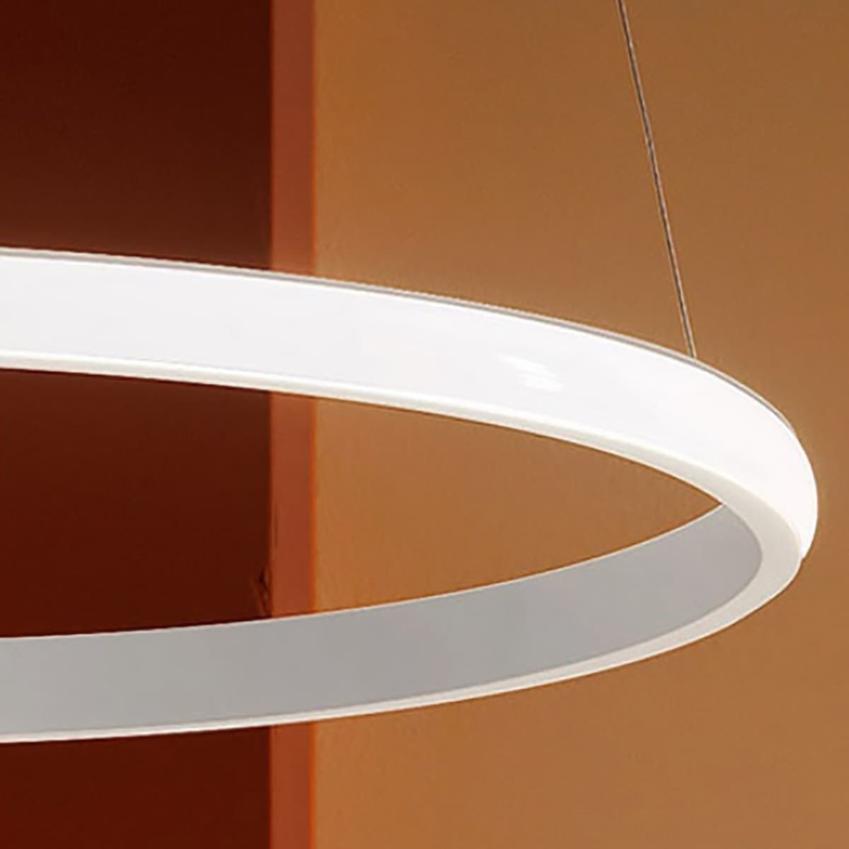 Lampadario moderno Gea Luce IOLE S1 B 28W LED alluminio sospensione in Lampade a sospensione Lampadari Bartalini - Colle di Val d’Elsa, commercioVirtuoso.it