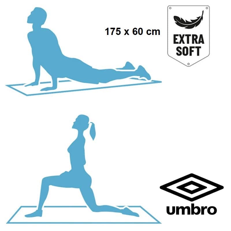 kit 4pz Tappetino Umbro Fitness Yoga Antiscivolo 175 x 60 cm Ideale x Palestra in Tappetini Danyx - Casoria, commercioVirtuoso.it