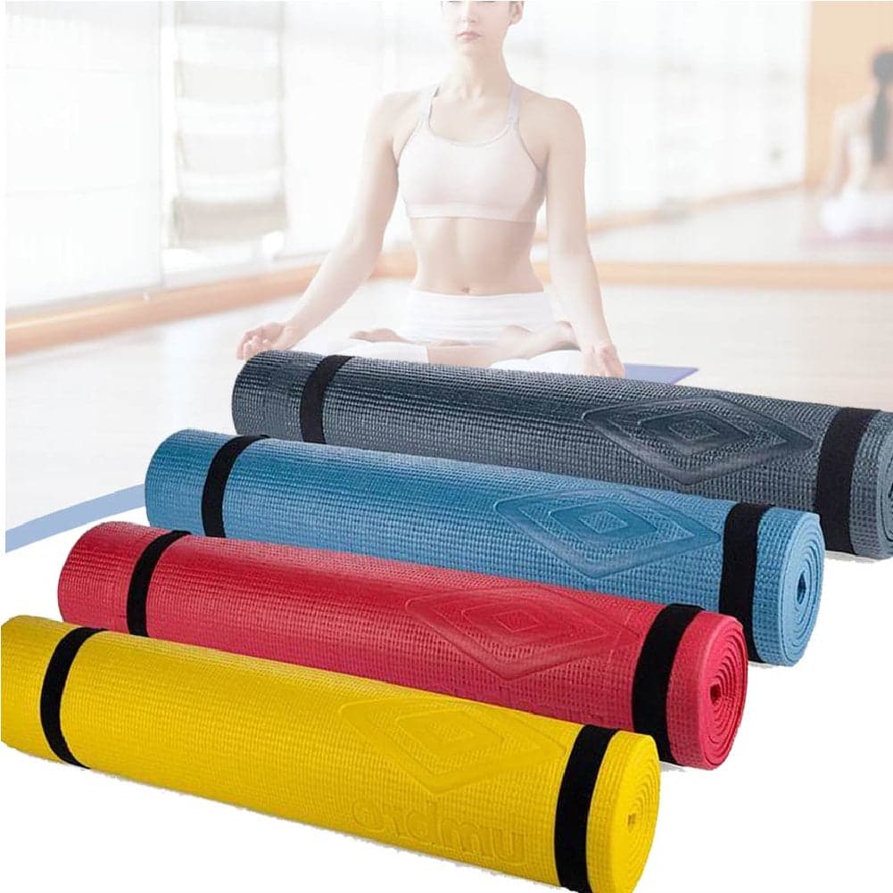 kit 4pz Tappetino Umbro Fitness Yoga Antiscivolo 175 x 60 cm Ideale x Palestra in Tappetini Danyx - Casoria, commercioVirtuoso.it