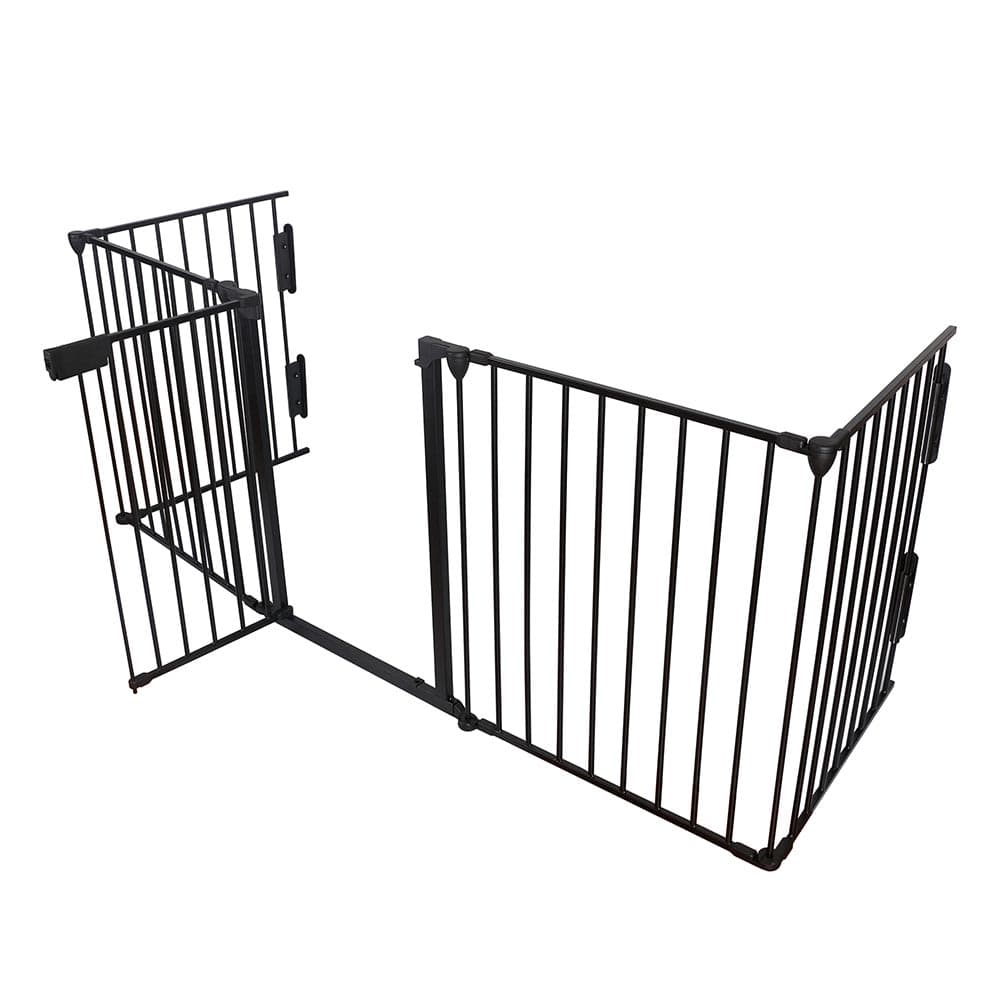 Recinto Cancello Protezione per Cani e Cuccioli 3mt Metallo 5 Moduli da 60x75 cm in Cancelletti per porte e scale Danyx - Casoria, commercioVirtuoso.it