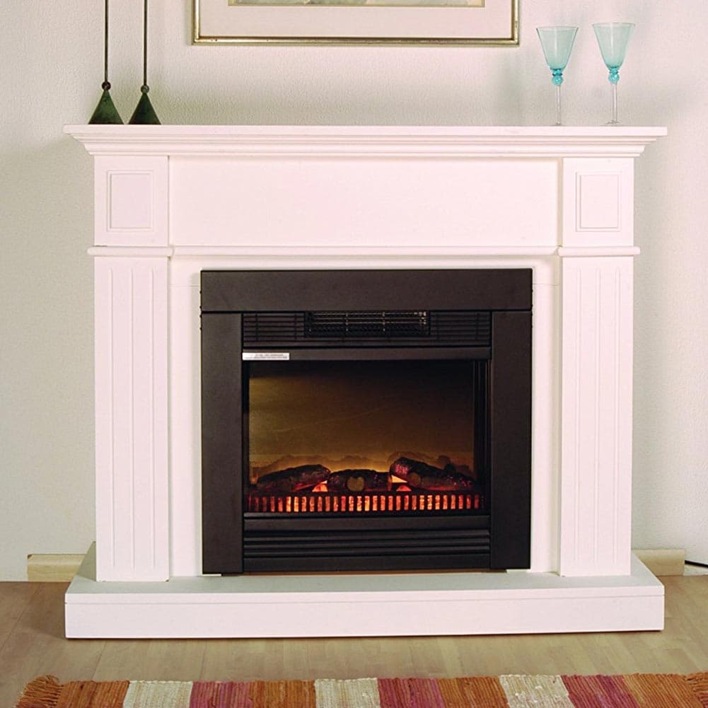 Camino Elettrico con Mobile in Legno 1800W Effetto Fuoco 2Livelli 110x96x36cm in Caminetti elettrici Danyx - Casoria, commercioVirtuoso.it