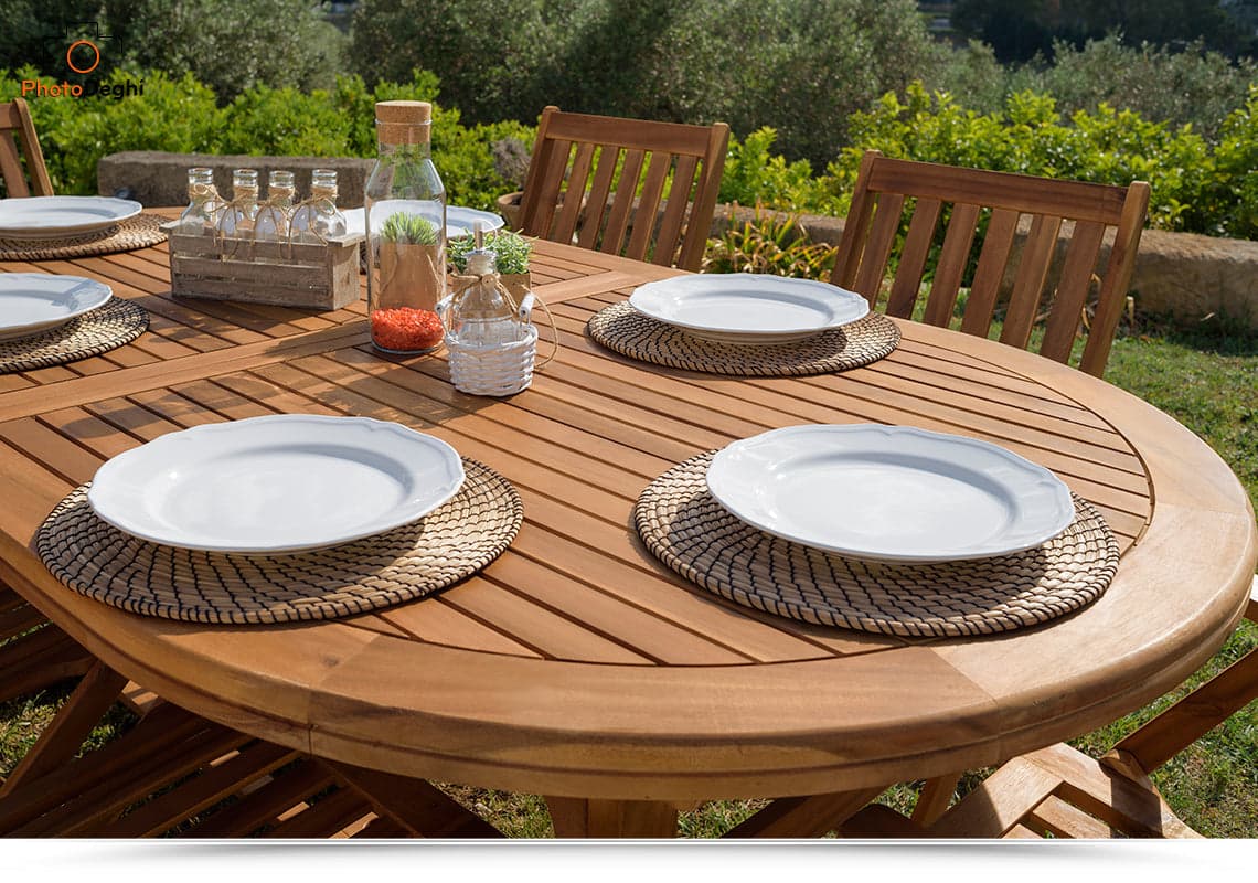 Tavolo Allungabile "leonardo" in Legno Di Acacia Da Giardino 150/200 X 90 Cm Giardino e giardinaggio/Arredamento da giardino e accessori/Tavoli e tavolini/Tavoli standard Decor Space - Altamura, Commerciovirtuoso.it