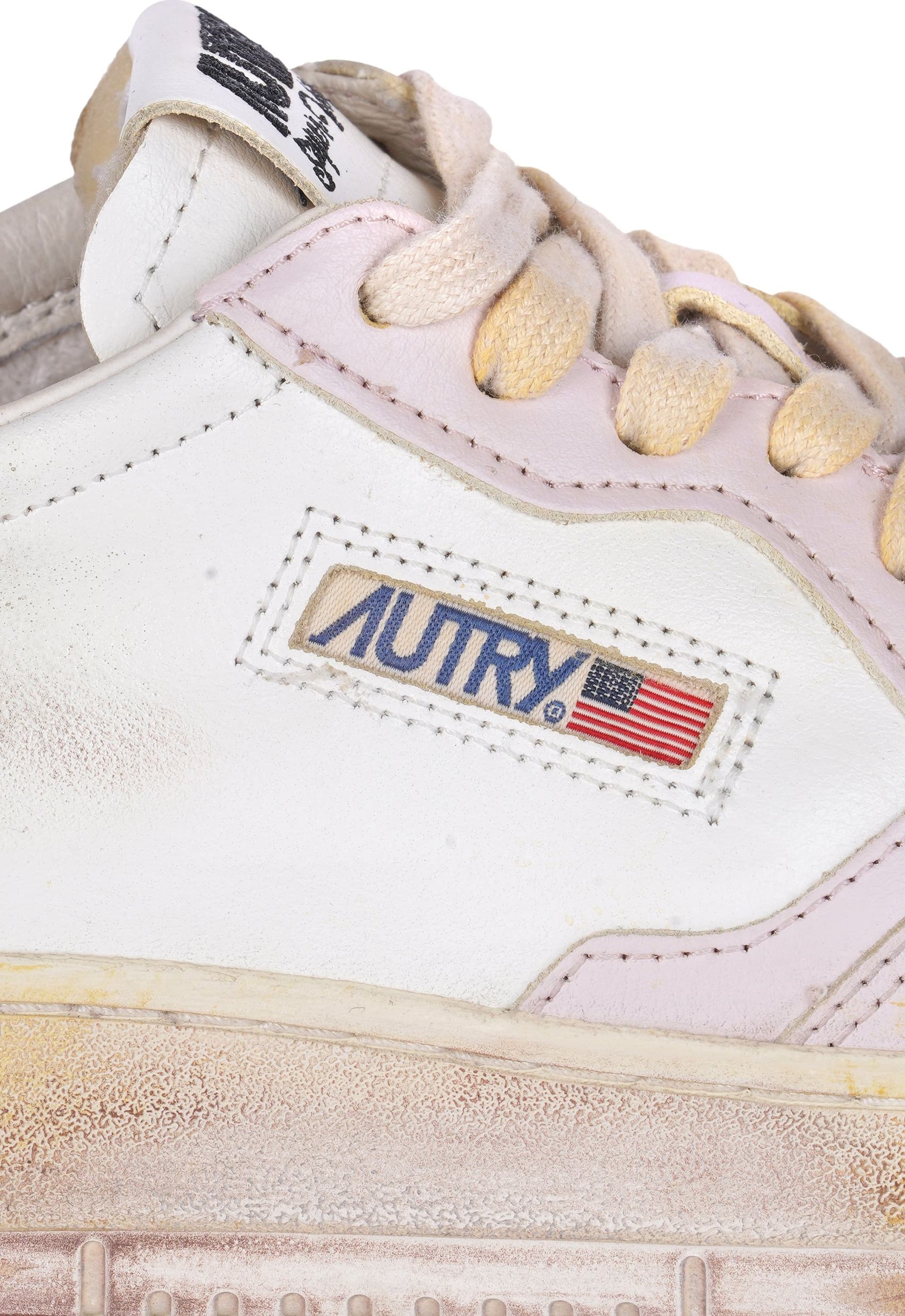 AUTRY Autry - Sneakers - 470541 - Bianco/Rosa da donna in Sneaker casual Drestige - Casamassima, commercioVirtuoso.it