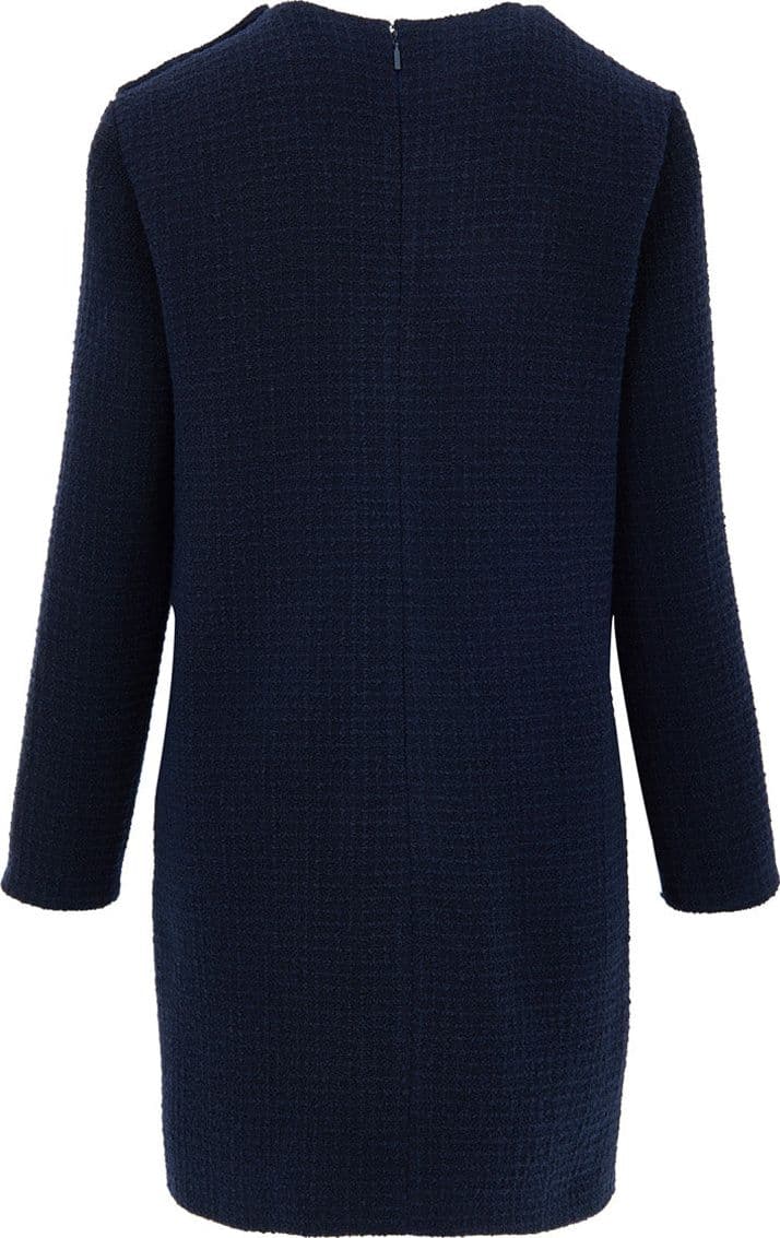 Gucci Abito in Boucle Blu con Bottoni Logo da donna in Casual Drestige - Casamassima, commercioVirtuoso.it