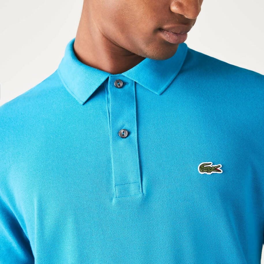 Lacoste Polo Uomo Classica Piqué Polo Tinta Unita Colletto Mezze Maniche Polo Lacoste In Petit Piqué 100% Cotone Polo Classica in Polo Euforia - Bronte, commercioVirtuoso.it
