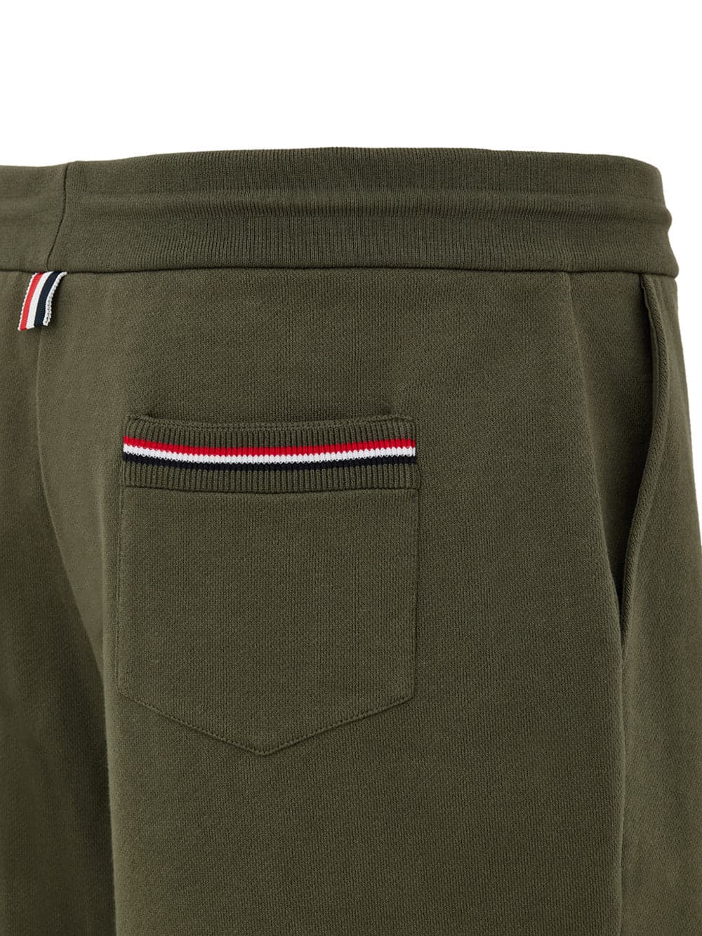 Thom Browne Pantaloncini Verdi in Cotone Mezza Coscia da uomo in Pantaloncini Drestige - Casamassima, commercioVirtuoso.it