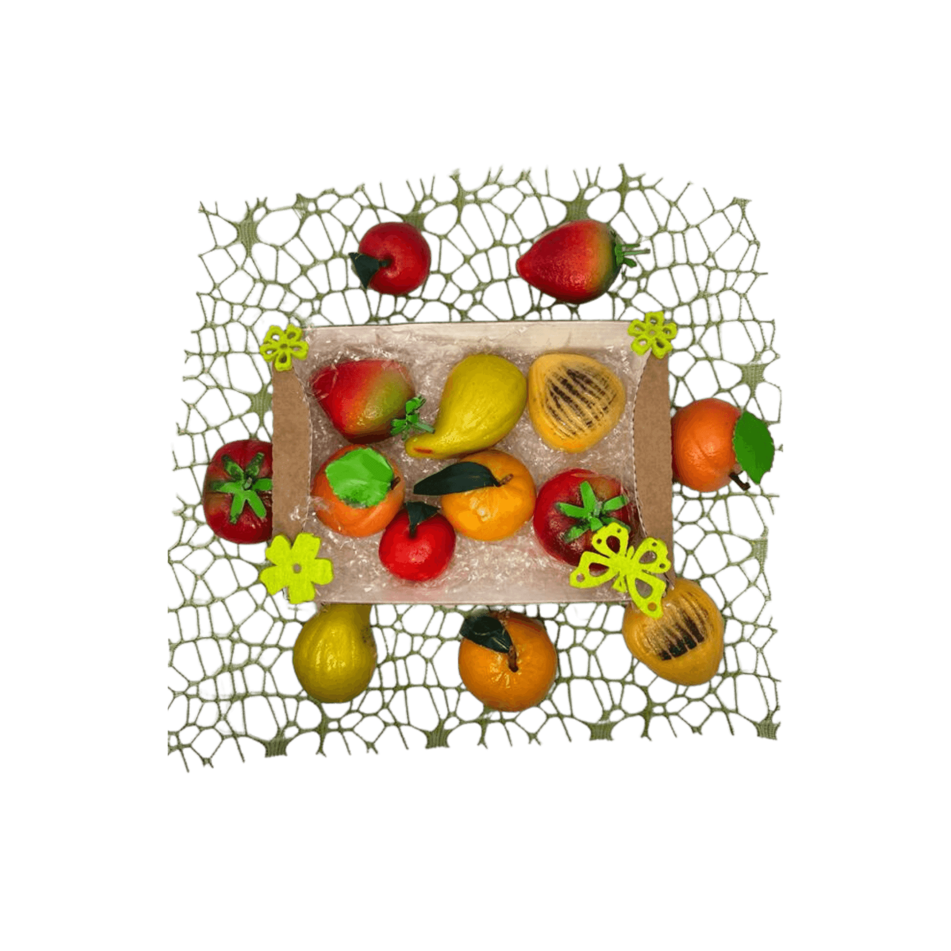 Frutta Martorana 350gr in Paste alla frutta La Truscia Tipico Siciliano - Messina, commercioVirtuoso.it