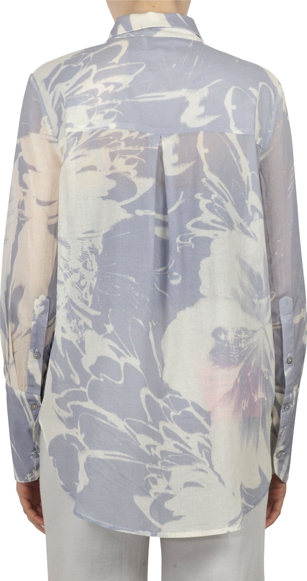 ALESSIA SANTI Alessia Santi - Camicia - 450173 - Lilla/Avena da donna in Bluse e camicie Drestige - Casamassima, commercioVirtuoso.it