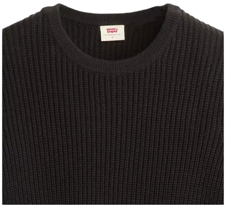 Levi's maglioncino pullover nero Snowflake A9283-0004 Maglieria LEVI'S